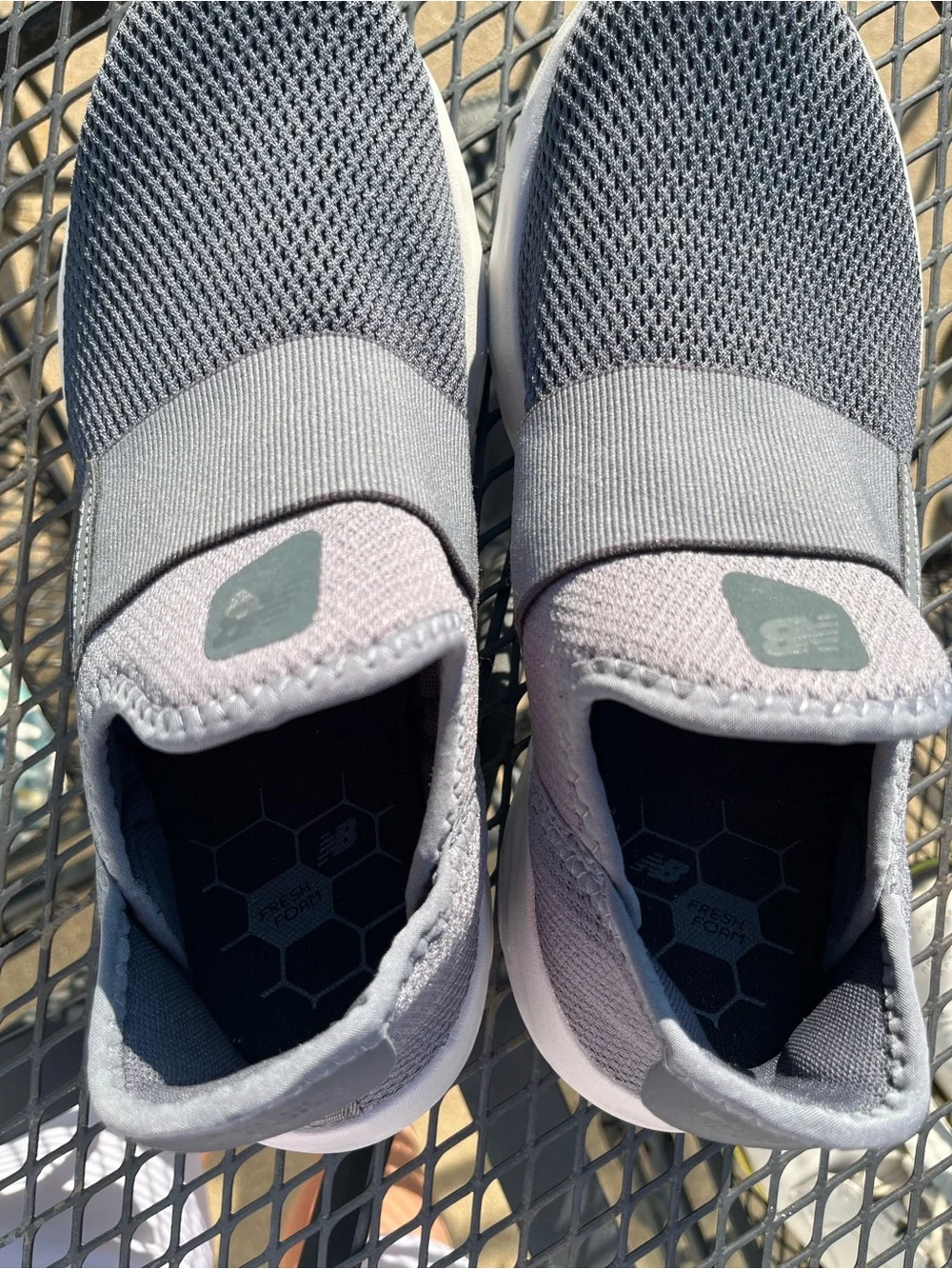 New Balance Men's Slip-On Mesh Sneakers